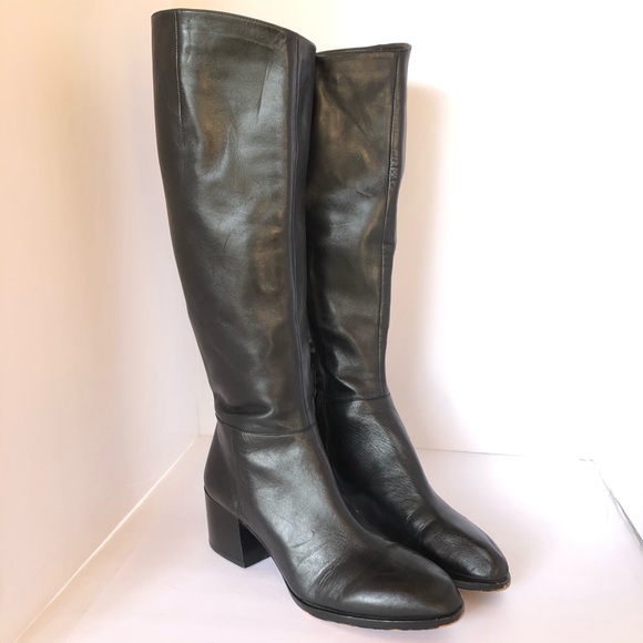 Sam Edelman Joelle Riding Boots Black Size 9.5 - Picture 3 of 8